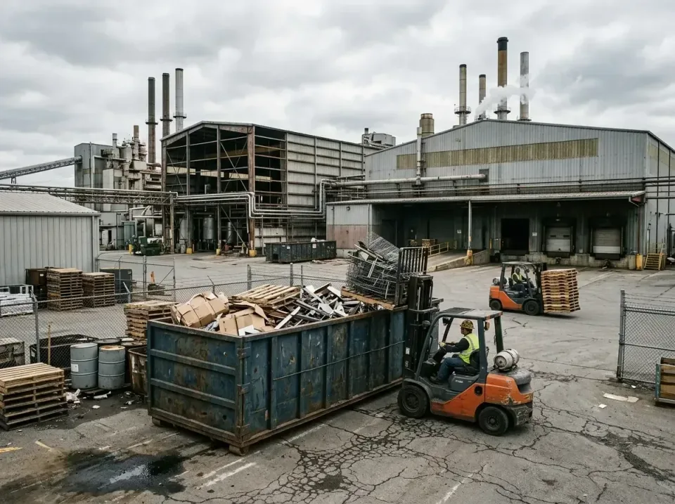 industrial-factory-scrap-conta-003 — frequently asked questions, Cheap Roll-off Dumpster Rentals in Hughesville, PA